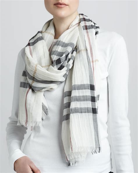 burberry gauze|Burberry Gauze Scarf for sale .